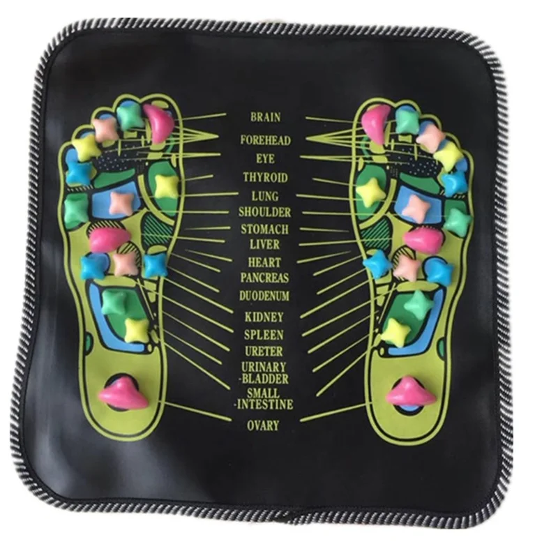 
Ergonomic foot massage cushion acupoint healthy walking stone massage cushion 