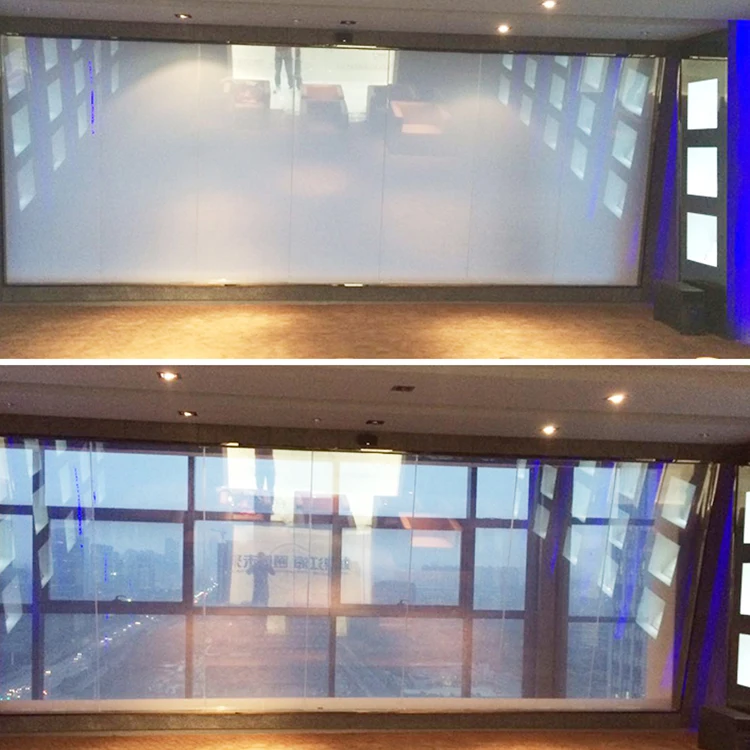 Factory Wholesale Magic Tinted Pdlc Decorative Film for Hotel Bathroom