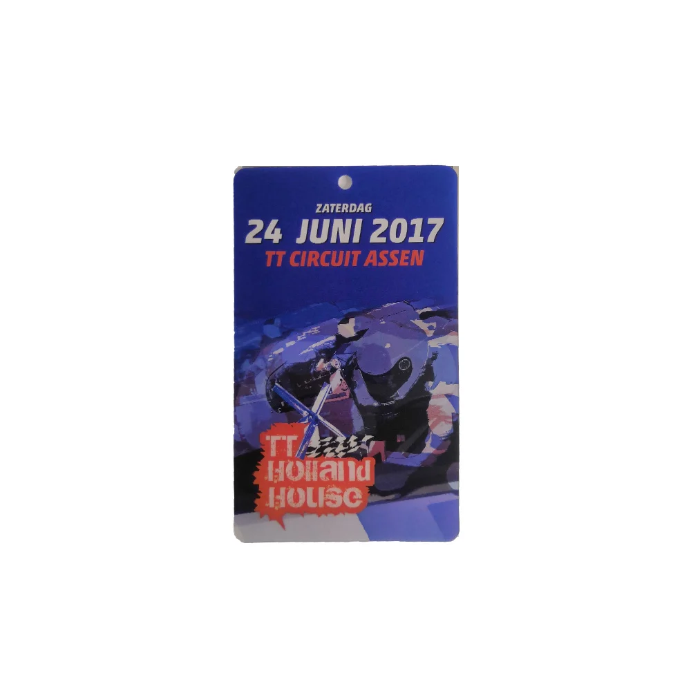 
New fashion oem accept 3D lenticular tickets book 