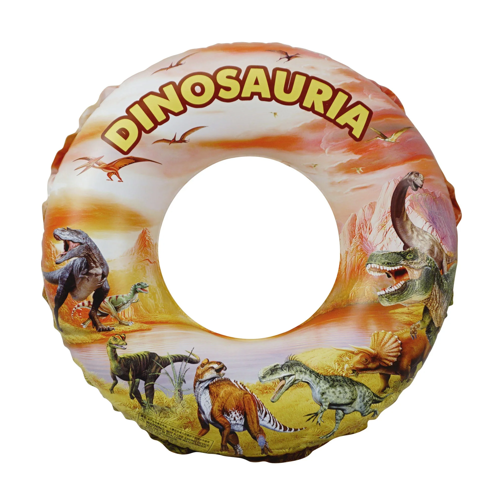 Customize Summer Fun swimming tube circle ring Dinosaur realistic Fruit and rabbit swimming rings