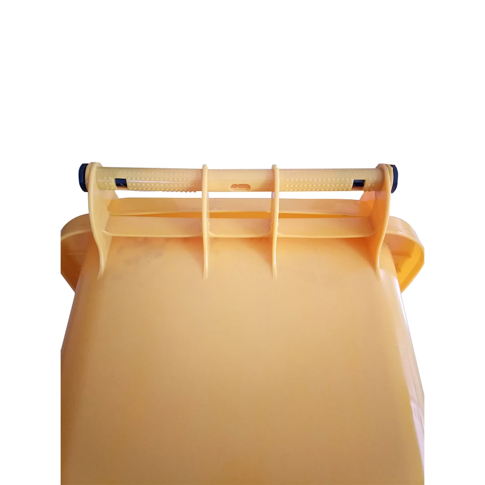 100 Liter Plastic Dustbin Garbage Bin Outdoor Removable Trash Can Waste Bins With 2 Wheels