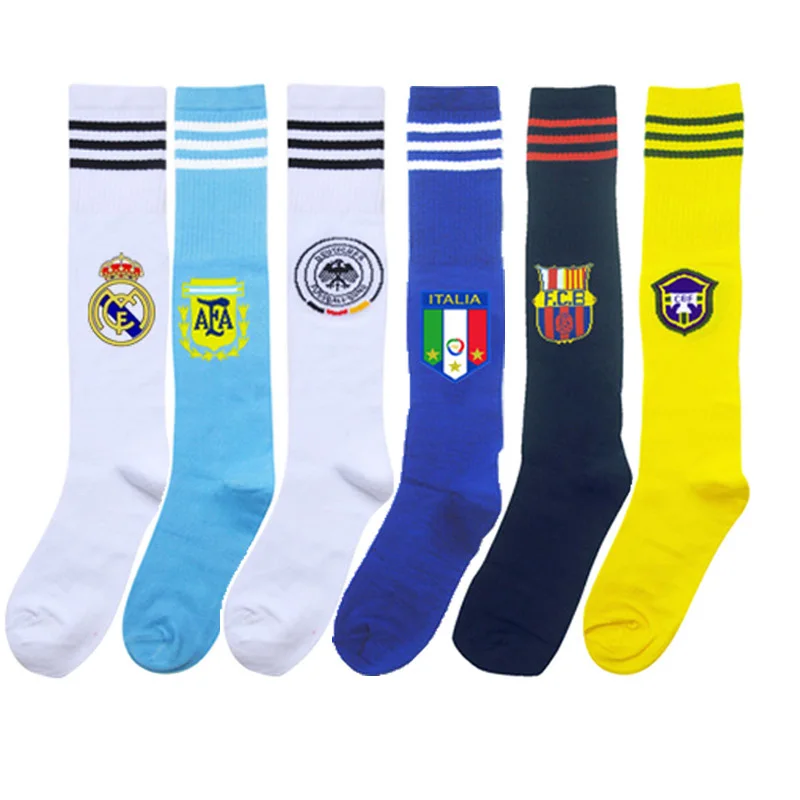 Girls Boys Knee High Long Soccer Socks Team Socks for Kids Football Youth Boys Youth Team Crew Socks