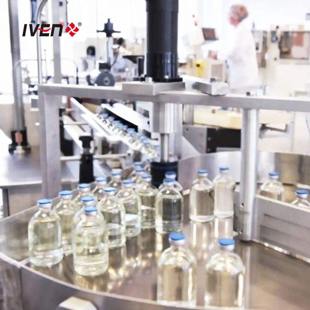 Capping Rate More than 99% Automatic Water Washing Cleaning Filling Sealing and Capping Machine for Glass Bottles