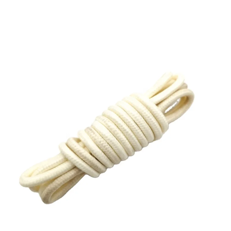 High quality sport shoes use round rope shoe laces manufacturer