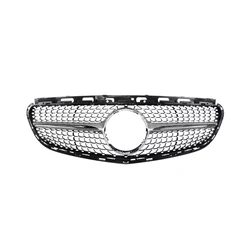 W212 Diamond Style Grill Car Exterior Accessories Front Bumper Grille For 2013-2015 Mercedes Benz E Class W212 LCI