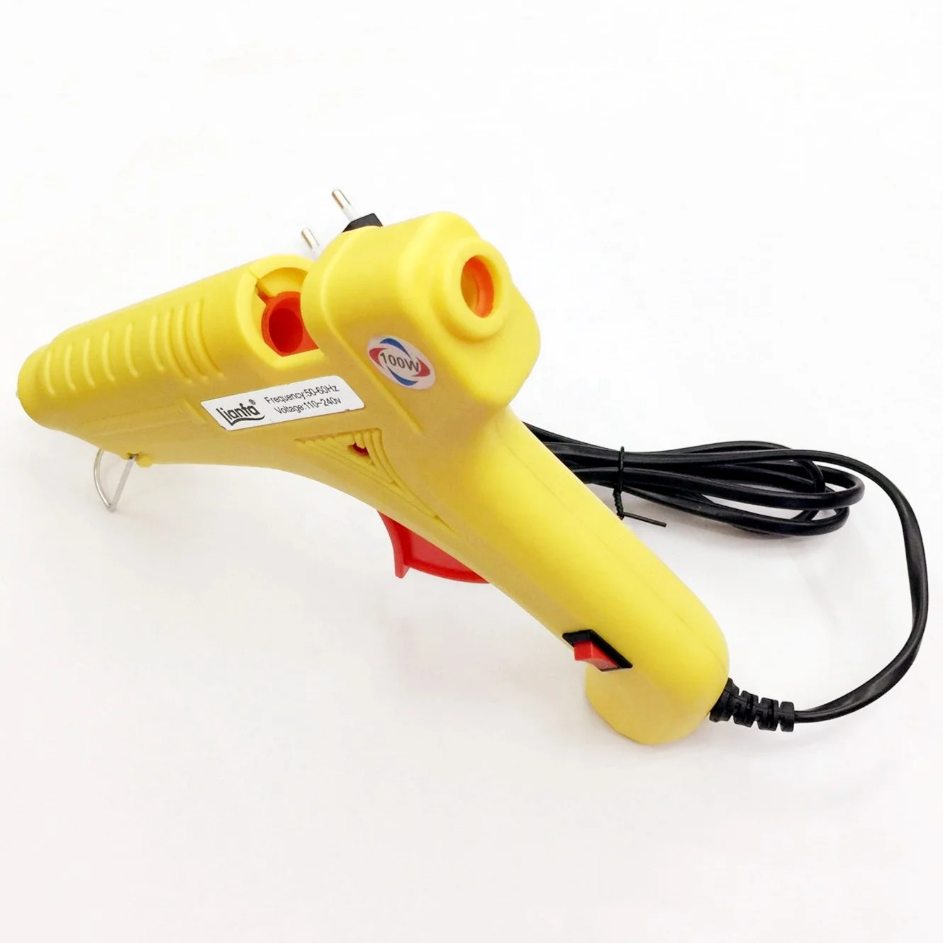 big power hot melt glue machine with copper nozzle factory use glue spreading machine with switch