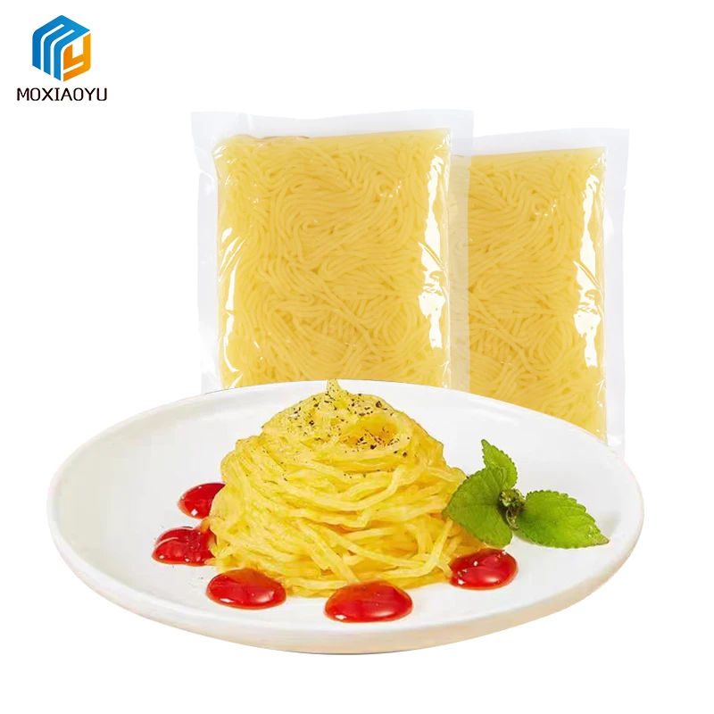 Hight Quality Vegan Friendly Customized Shirataki Spaghetti Slimming Food Konjac Pumpkin Noodles Pasta