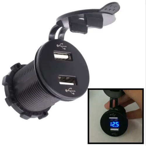  YJ Manufacturing Waterproof Car Cigarette Power Quick Charging Charger USB