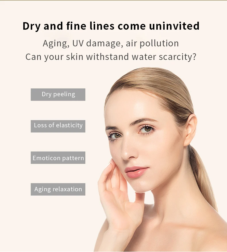 100mL Private label face skin care serum vitamin snail Caviar moisturizing anti wrinkle hyaluronic acid serum