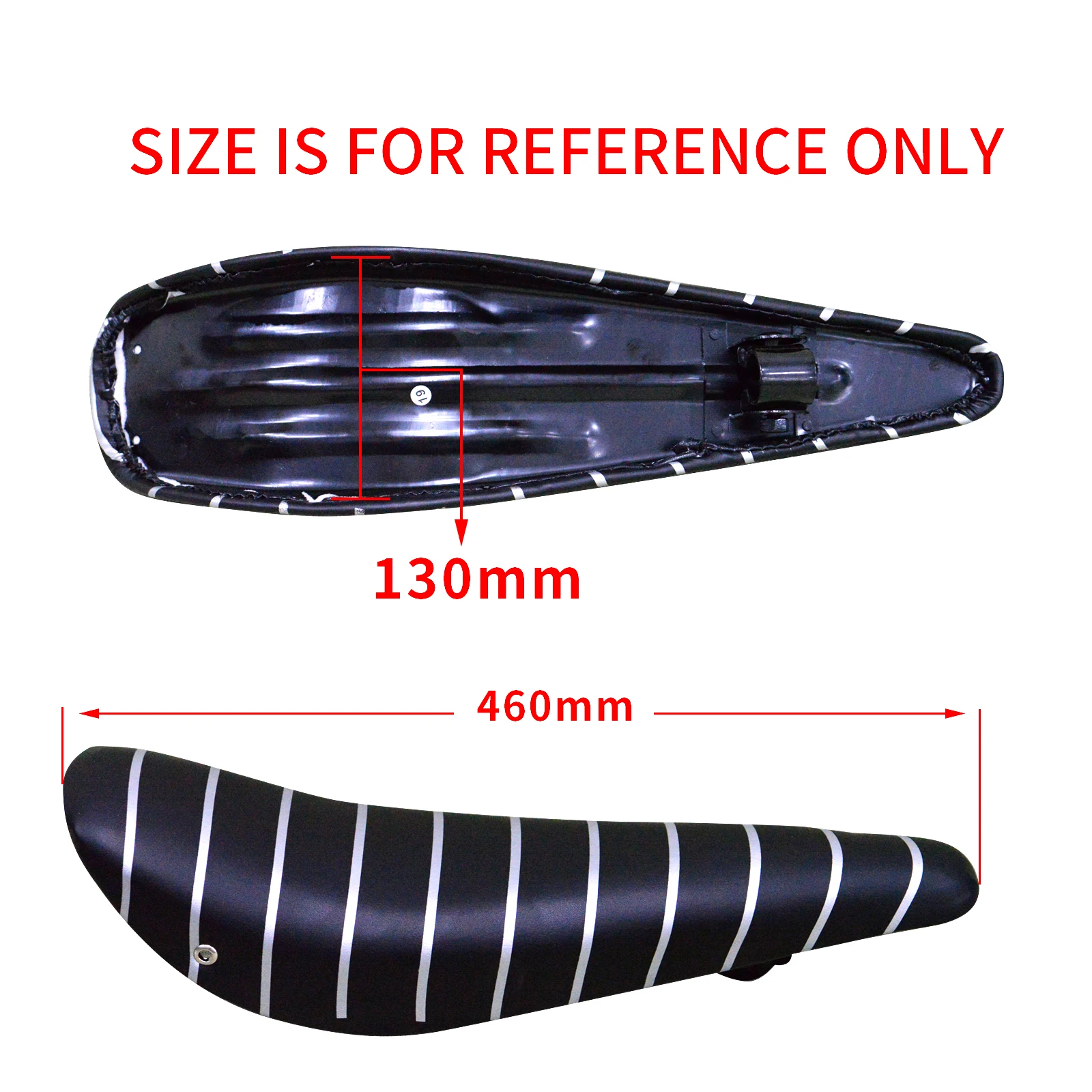 beach cruiser saddle kit, banana saddle kit