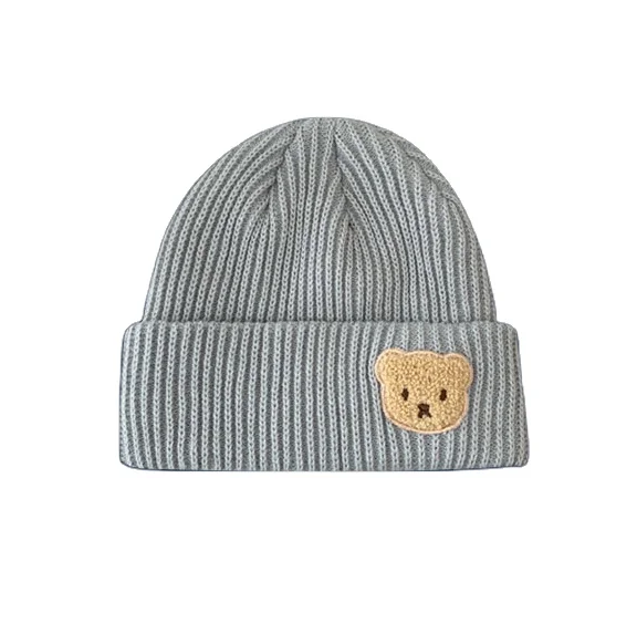 Newly Multi Color Winter Custom Embroidery Logo Wool Knitted Beanie Hat