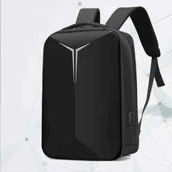 Мужской рюкзак с защитой от кражи и логотипом, деловой повседневный спортивный рюкзак для путешествий, рюкзаки с замком tsa для мужчин