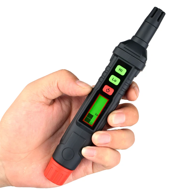 Pen Type HABOTEST HT61 Mini Handheld Combustible Gas Sensor Quick Response Sensitivity Adjustable Light and Sound Alarm