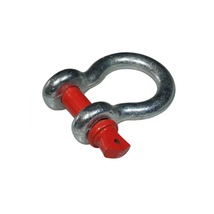 Rigging Hardware Stainless Steel Hoist Equipment Shackle European Type Bow Shackle