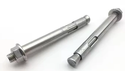 NBHC002AN High Strength Customized Carbon Steel Sleeve Anchor Bolt Yellow Zinc Plated Hot Sell Inch System Fastener Plain DIN GB