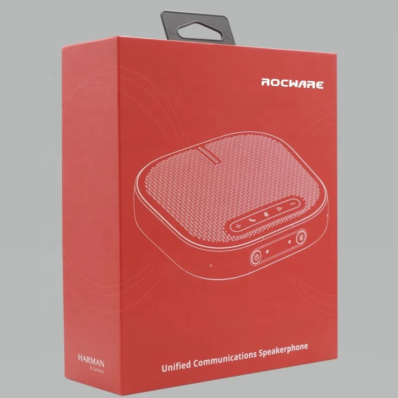 360 Omnidirectional Wireless Speaker Audio Pickup Conference Speakerphone Mobile Phone Black Gift Computer Microphone Box Style