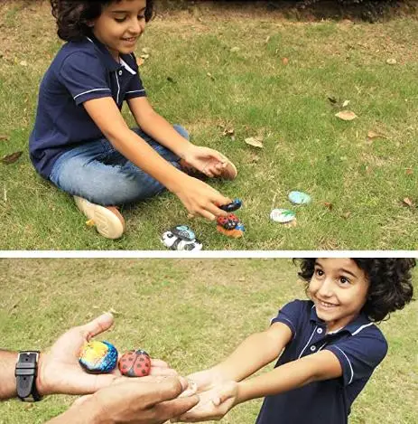 Камни для рисования, речные камни оптом, гладкие и плоские непористые камни размером 2-3 дюйма для рисования малышей, художников, цветочный горшок