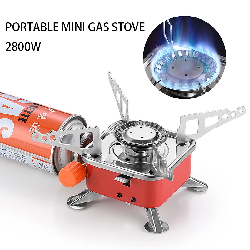 Manufacturer Wholesale Windproof Propane Folding Mini Cooking Outdoor Camping 3 Burners Portable Camp Gas Stove
