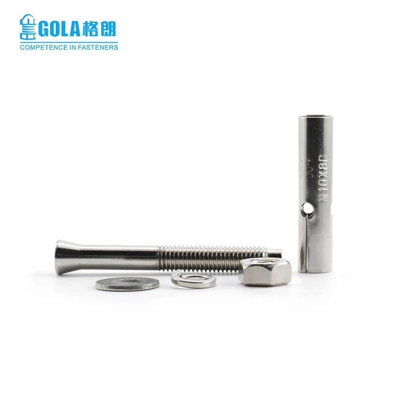 Expansion Screw 304 Stainless Steel Expansion Bolt for Subway Home Decoration Fasteners Assortment Kit