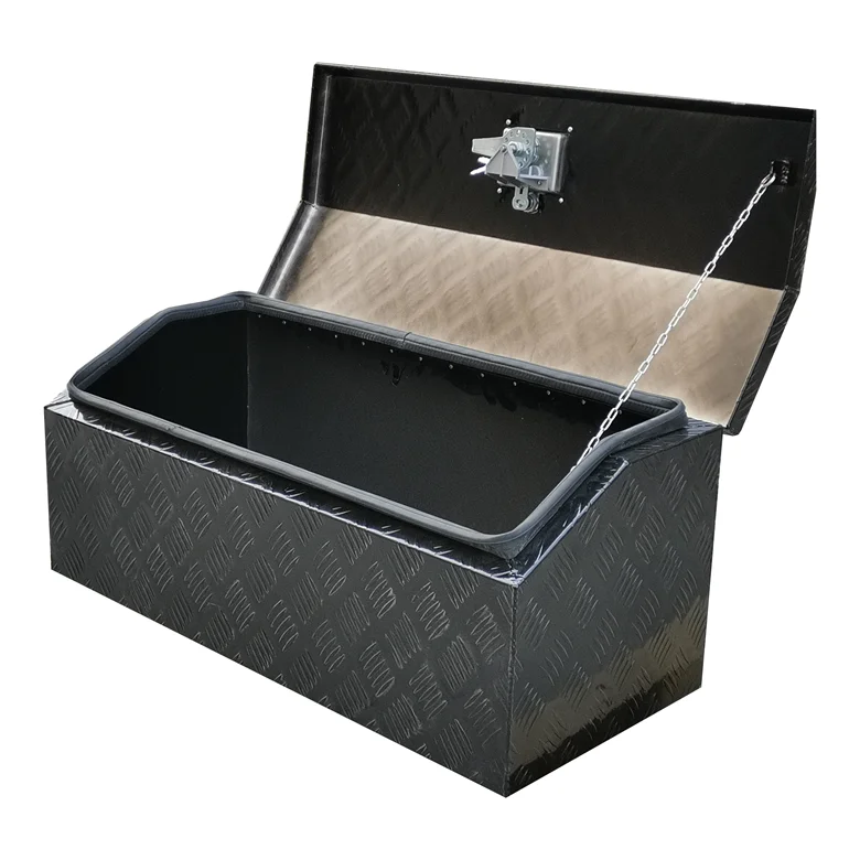 Made In China Superior Quality Rv Locking Aluminum Truck Box Silver Aluminum Storage