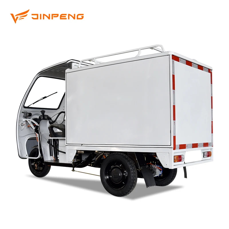 JINPENG XT150 Electric express DELIVERY  cargo tricycle big power and capacity  Electric pick up truck