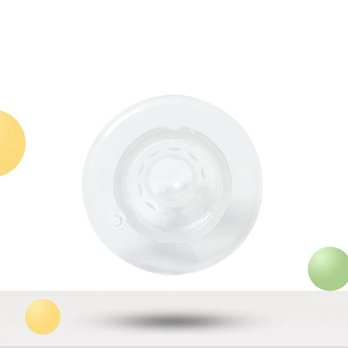OEM Standard Mouth elastic food grade silicone baby nipple transparent soft milk bottle nipple manufacturers
