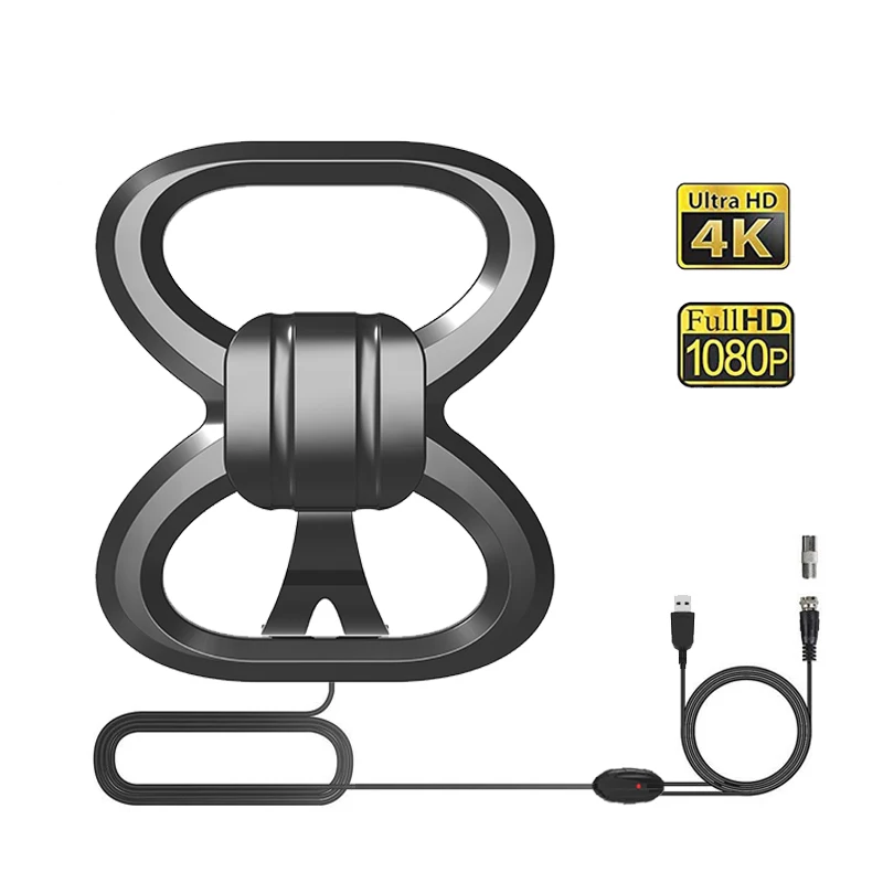 1080P DVB-T DVB-T2 UHF VHF hdtv antena long range outdoor tv aerial dvb t 4K HD Indoor Digital TV Antenna