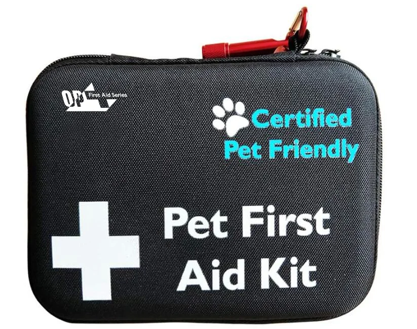 Oripower Custom Design Amazon Hot Selling Wholesale Pet First Aid Kit EVA Case Bag For Dogs Compact Mini Pet First Aid Kit