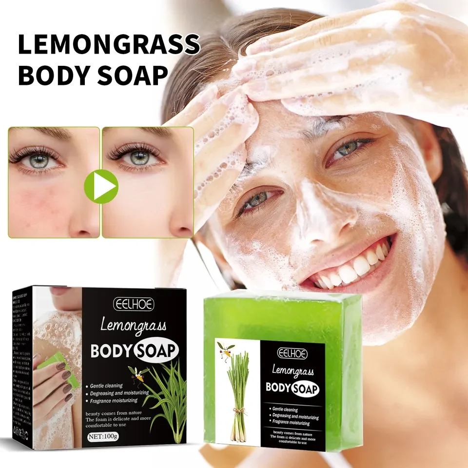 Hot Natural Skincare Herbal Acne Removal Skin White Lighten Bath Soap For Face And Body Private Label Gently Cleans Soap