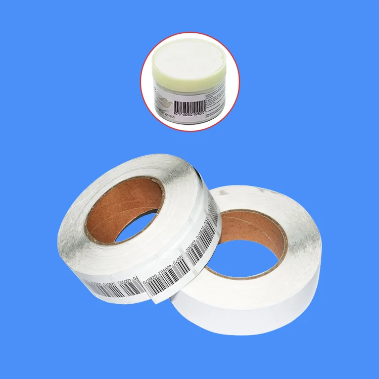 40*40 мм eas косметические магнитные печатные этикетки для штрих-кодов Eas rf противокражная