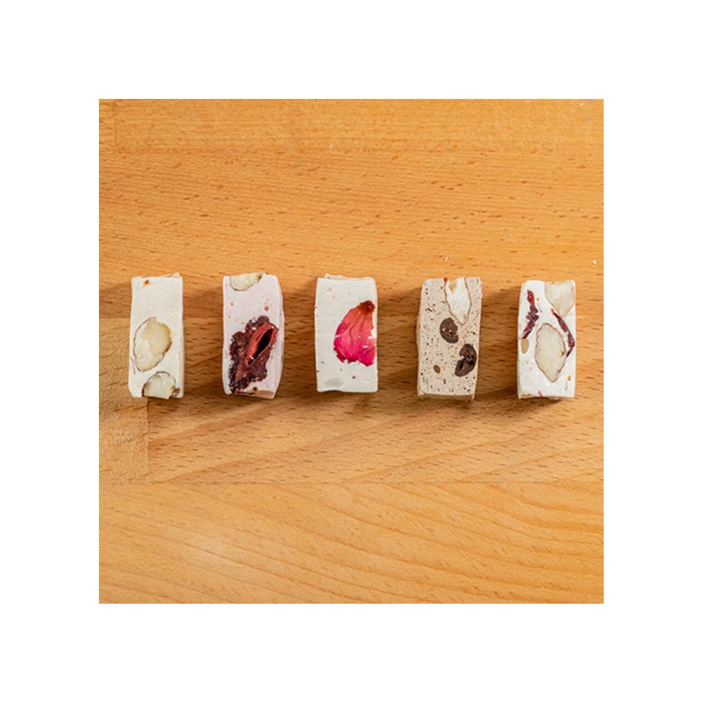 Высококачественные сладкие интегрированные конфеты с низким содержанием сахара, интегрированная нуга