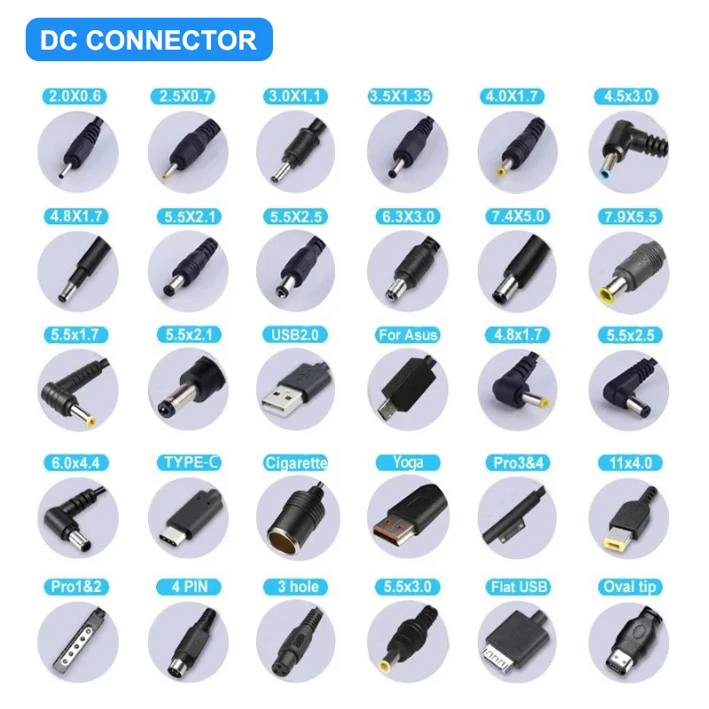 Best Sellers Desktop Kind Power Adapter Ac to Dc Audio Cctv Camera Power Supply 24v 2.5a 5v 24v AC 100-240v 50-60hz 50 60hz
