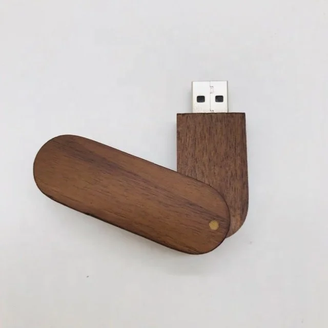 Экологичный Твистер бамбуковая деревянная Usb дисковая палка