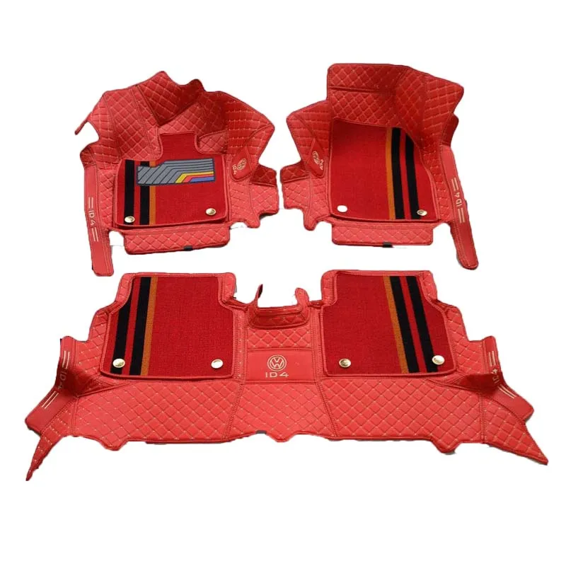 Car Floor Carpet Mats Durable All Car Models Custom 7d Leather Car Floor Mats