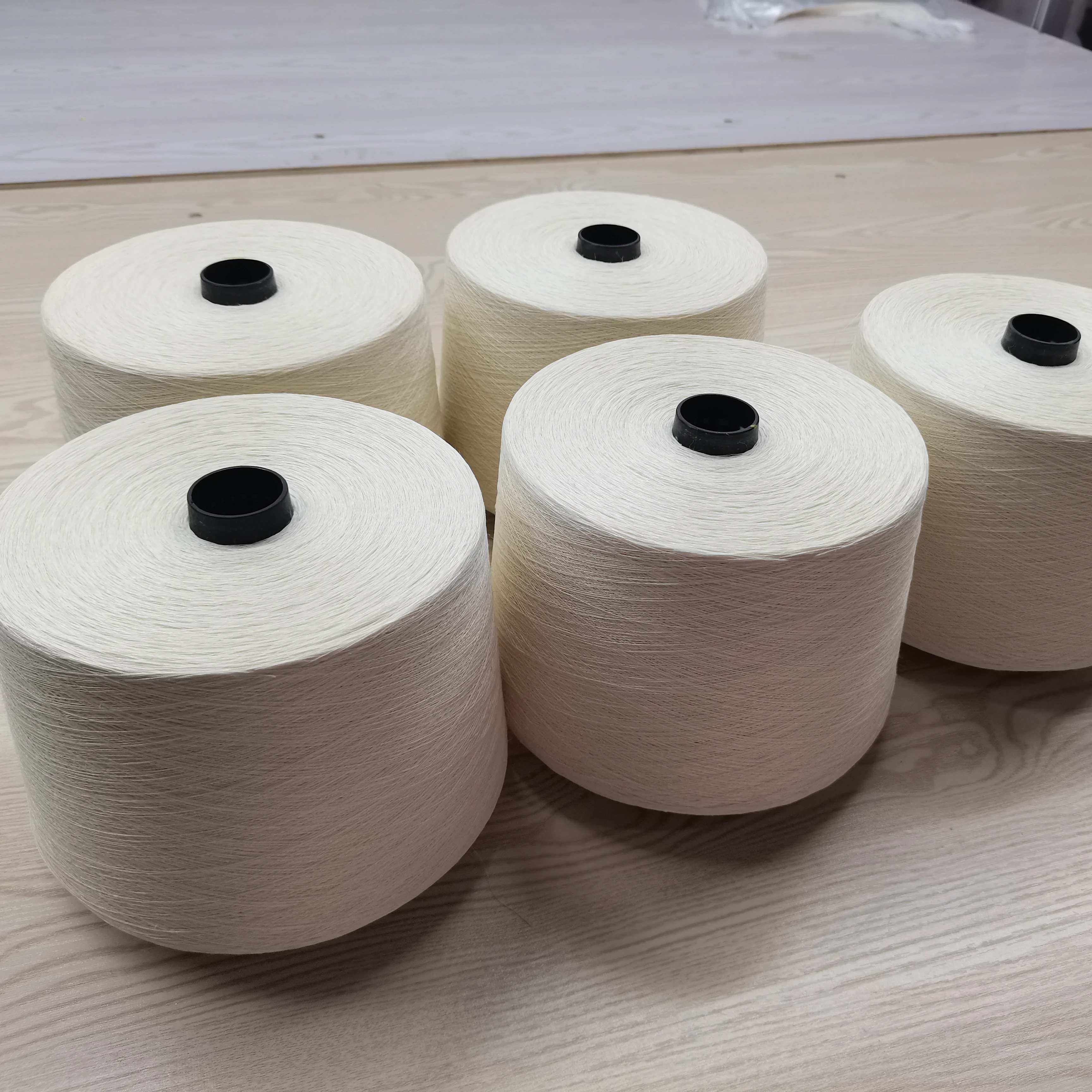 18N flax yarn 100% natural flax recycled flax yarn