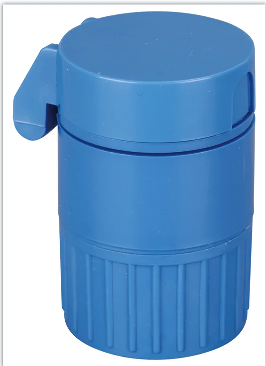 Plastic pill crusher  Pill box