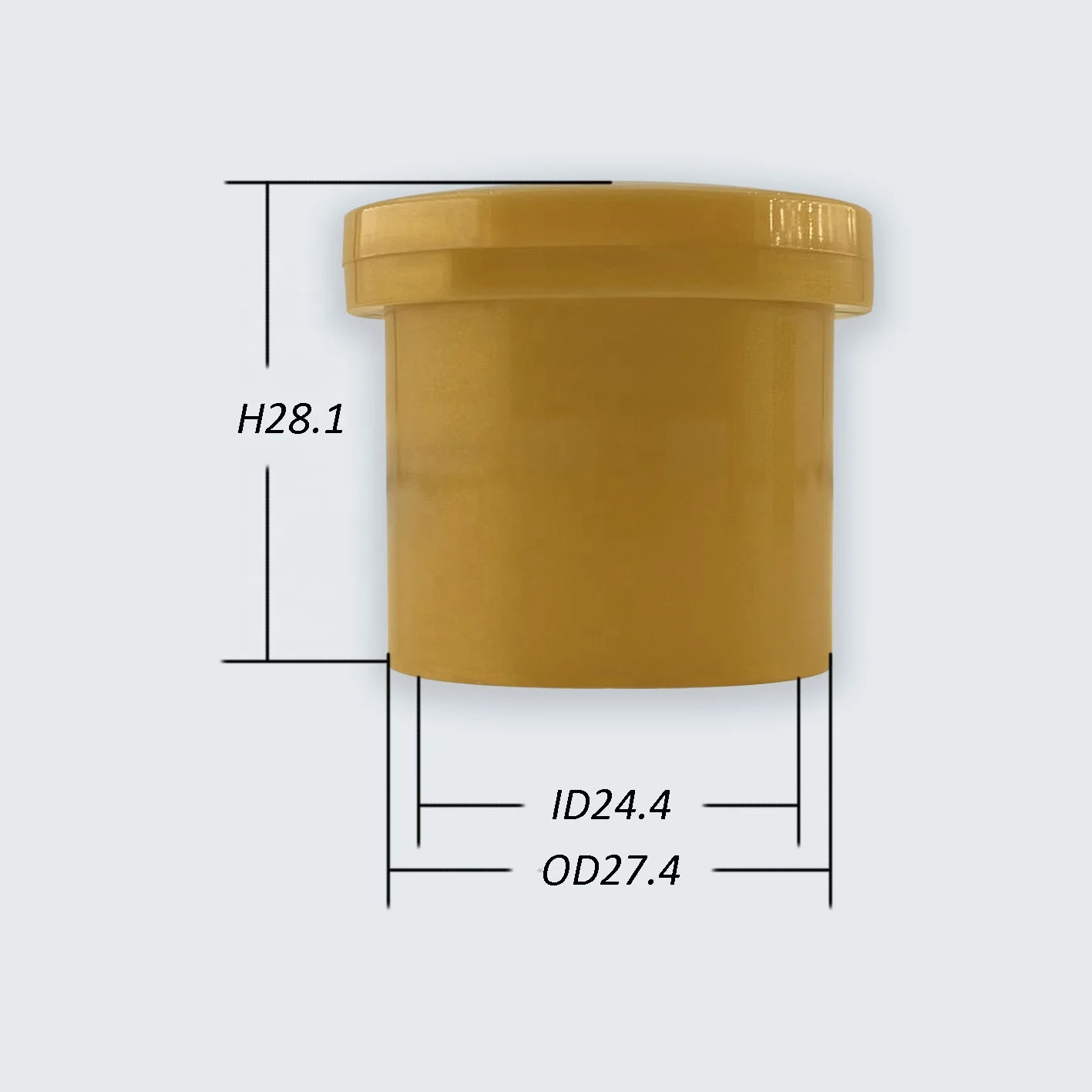 24/415 Dome Snap Top Caps Detergent Bottle Oil Dispenser Flip Top Caps