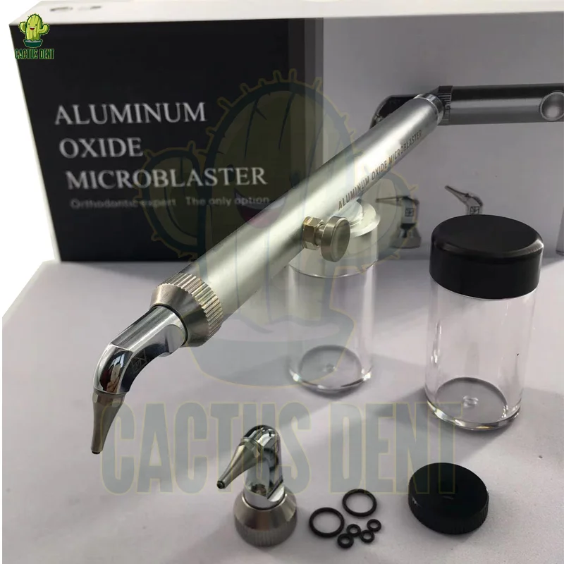 Sandblasting machine dental aluminum oxide sandblaster air abrasion with water / Orthodontic abrasive instrument microblaster