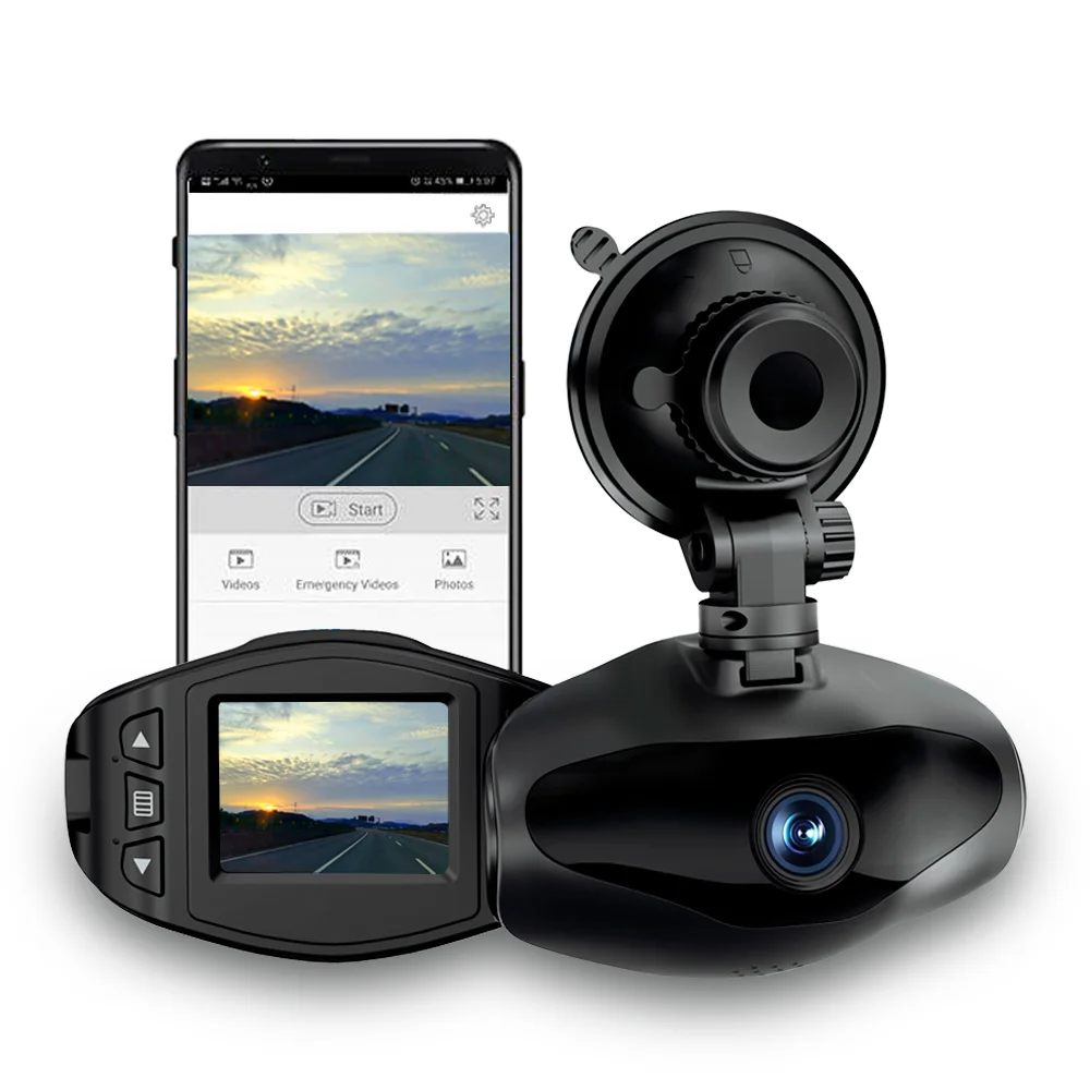 2K Camera Car Video Recorder Car Black Box Dashcam with G-Sensor&Accident Record&Loop Recording