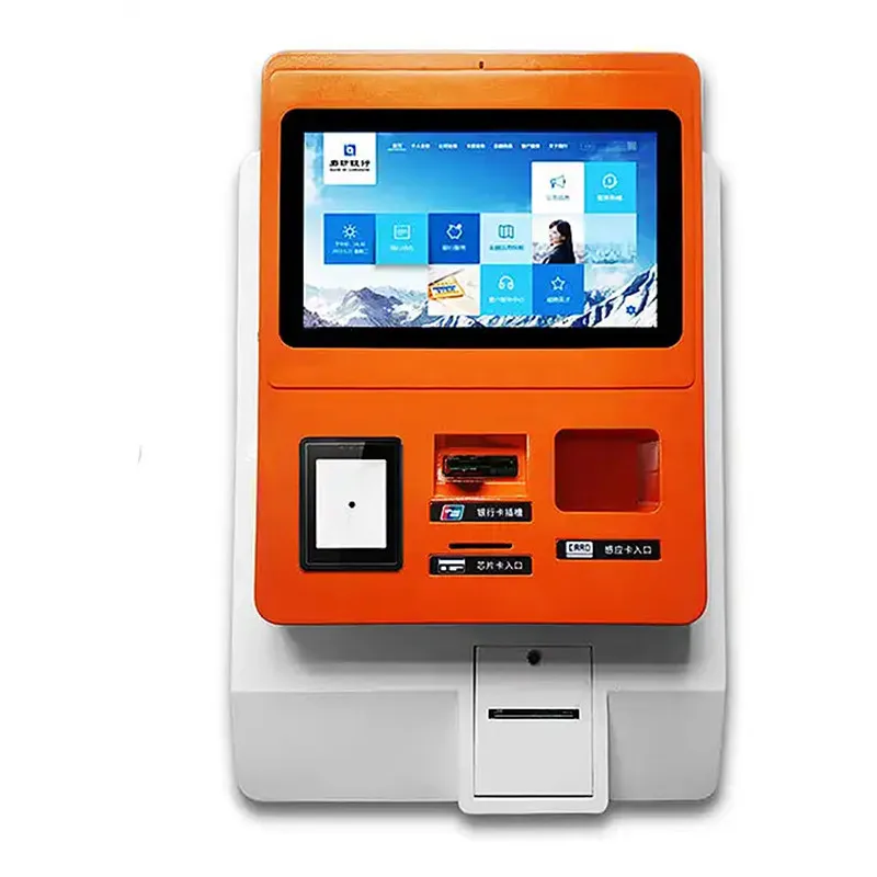 15 6 автомобильный киоск с самооплатой и принтером