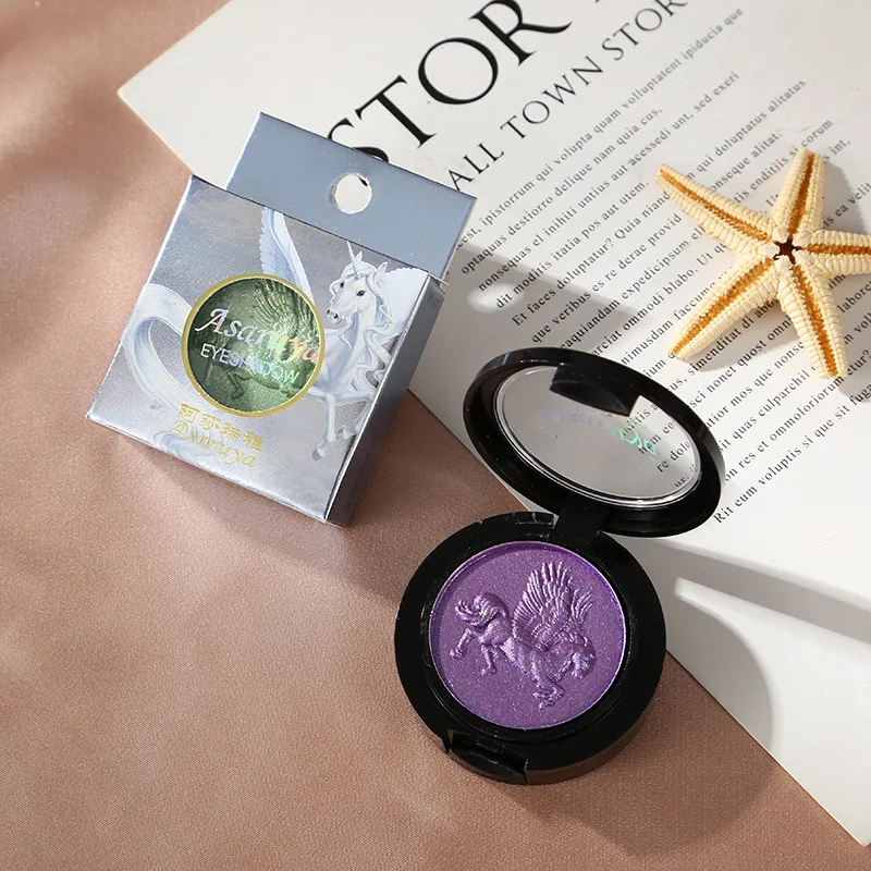 New monochrome spirit eye Pegasus eyeshadow color pearlescent brightening fine flash repair eyeshadow palette