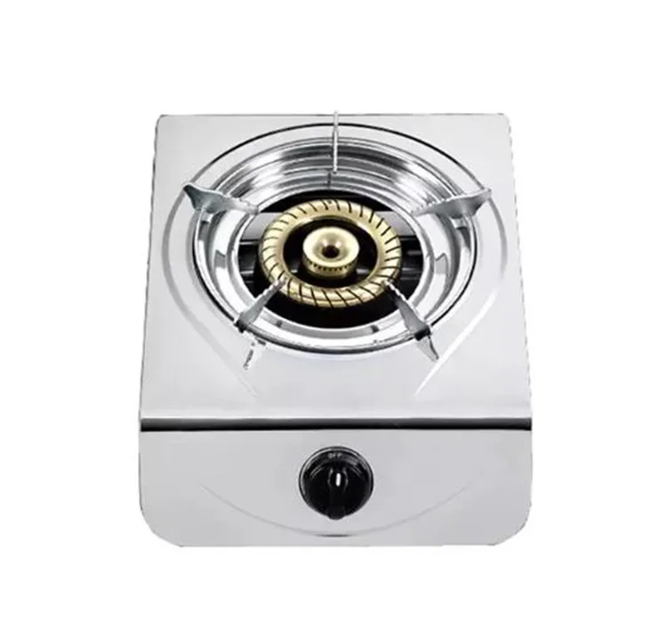 OEM CE Vietnam Automatic Piezo Ignitin Gas Cooker Cooktop Stainless Steel 1 Burner Gas Stove