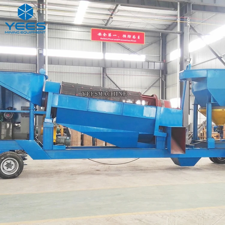 Портативное оборудование для добычи золота, мобильный троммель, экран для продажи