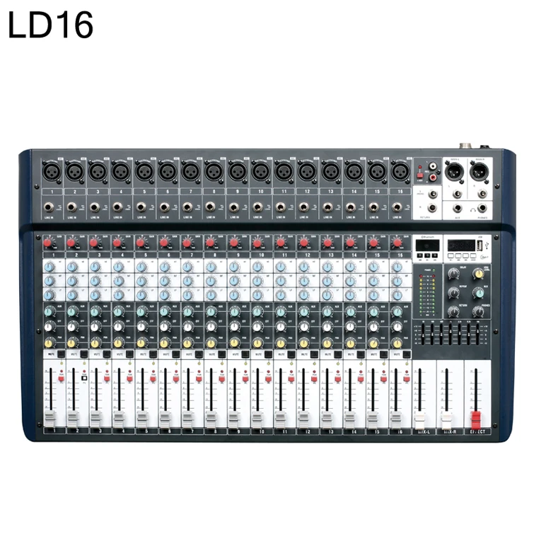 Профессиональный 8CH звукомикшер soudn системы 8 каналов микшерный пульт