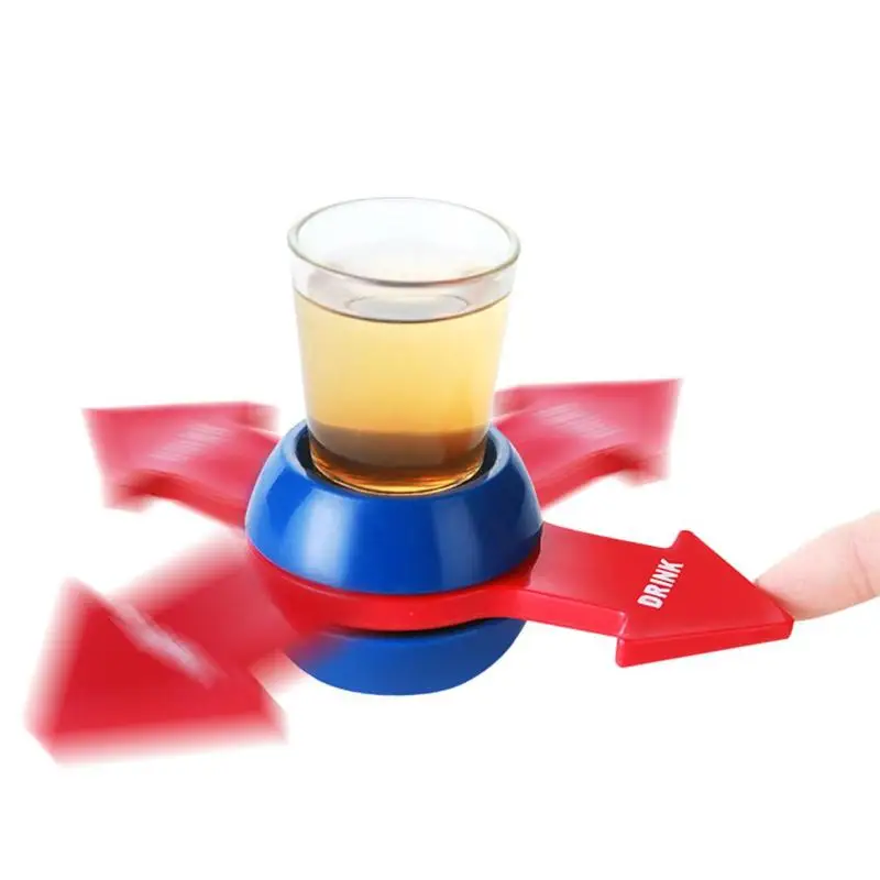 
Spin the Shot Drinking Game Turntable Roulette Glass Spin Fun Party Toys For Adult 