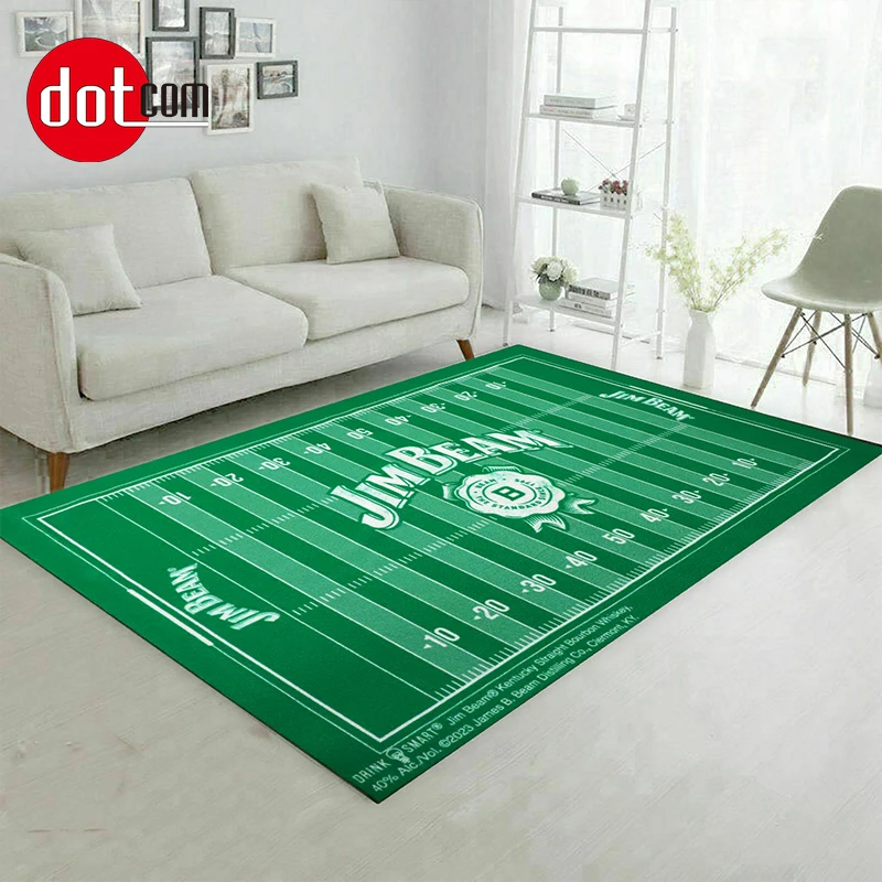 Super Anti Skid Customized Style Indoor Mat for Kids Play Kitchen Natural Latex Floor Mat Nylon Latex 3D Logo Printing Mat