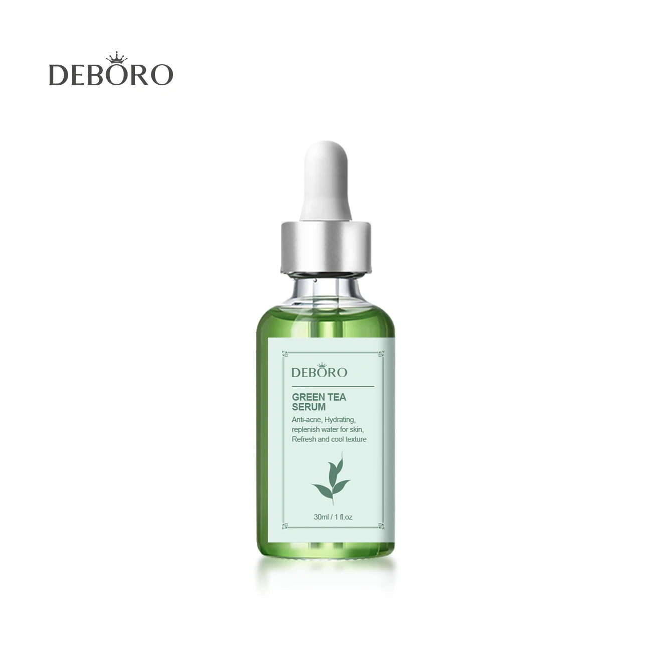 
Green Tea Serum Anti Wrinkle Vitamin C Hyaluronic Acid Serum Skin Anti Acne Whitening Serum 