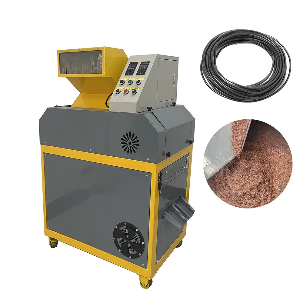 High Efficiency Recycle Machine Copper Wire Granulator Machine Cheap High Quality Aluminum Scrap 6063 Copper Wire Granulator