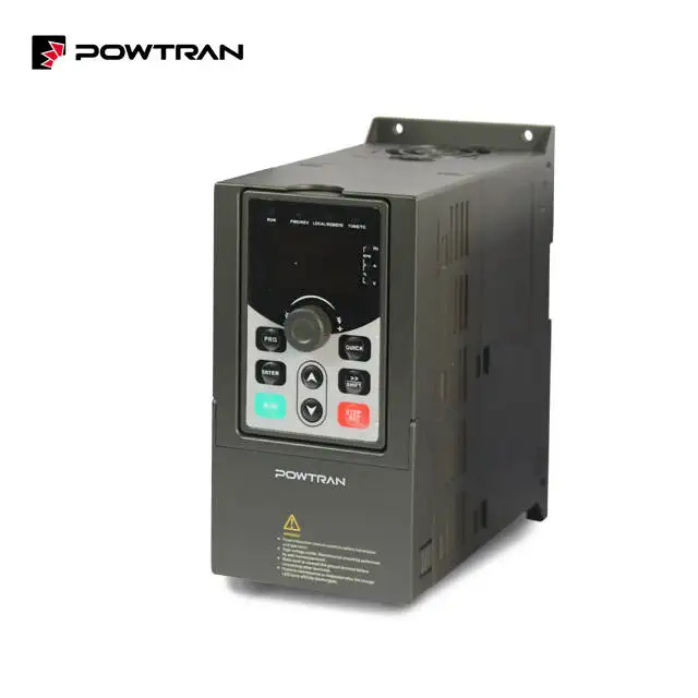 Powtran Hot Sale 7.5hp 5.5kw Single Phase to Three Phase Closed Loop 50Hz Frequency Converter for AC Drive