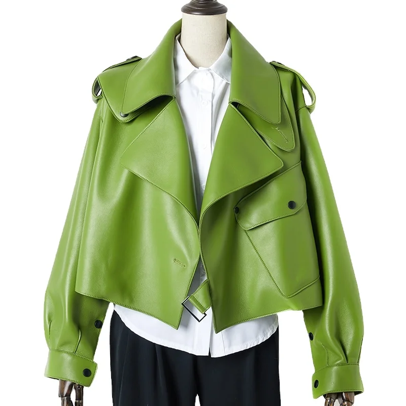 Fashion factory price ladies jacket women clothing pu/polyester leather jacket